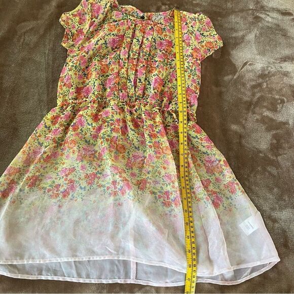 D-Signed Disney Floral Kids Summer Dress Size M - Picture 10 of 10